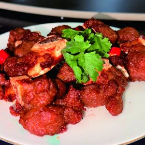 蒜香牛排